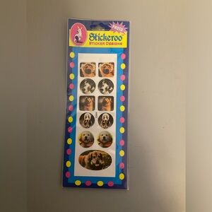 Stickeroo Dogs Vintage Sticker Sheet